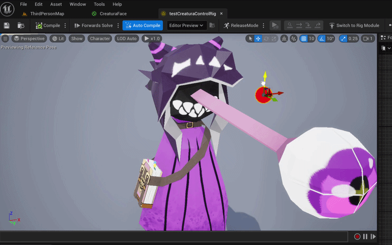 Early Character Animation in Unreal