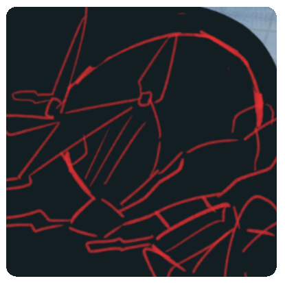Logo for Project Railgun, showing snippet of title screen.