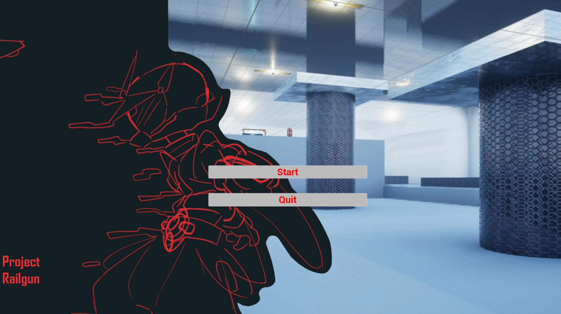 Title Screen of project